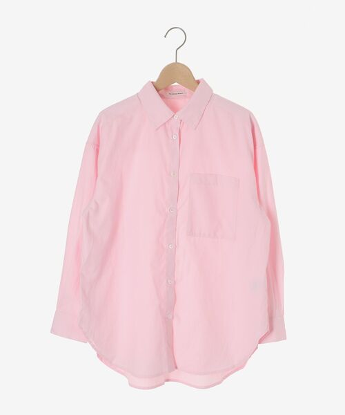 le.coeur blanc（ルクールブラン）の「レギュラーカラーオーバーシャツ（シャツ/ブラウス・レディース・ブルー系その他2/ピンク/ブルー・38）」の22枚目の写真