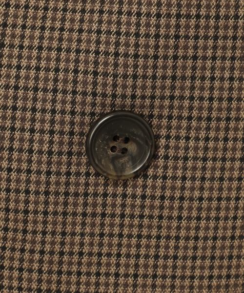 ダブルフロントチェックジャケット（テーラードジャケット）｜JOURNAL