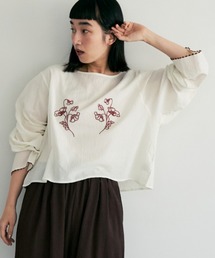 Crisp | 刺繍コットンワイドブラウス(シャツ/ブラウス)