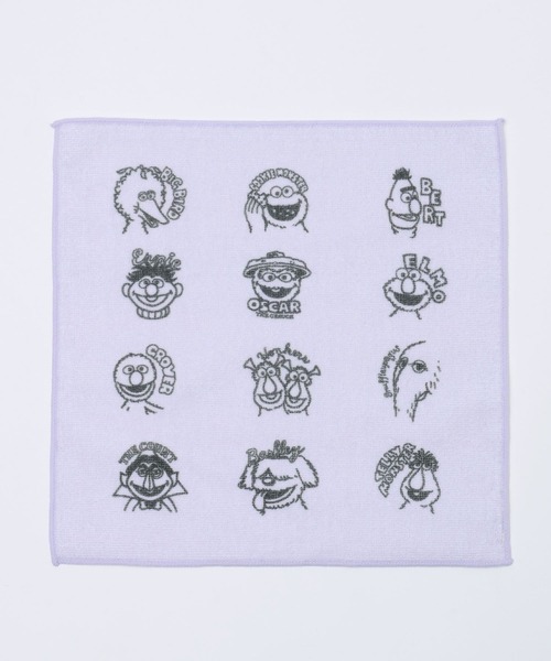 GLOBAL WORK（グローバルワーク）の「セサミストリート/タオルハンカチ/583499（ハンカチ/ハンドタオル・レディース・ライトイエロー/ミント/ラベンダー・FREE）」の3枚目の写真