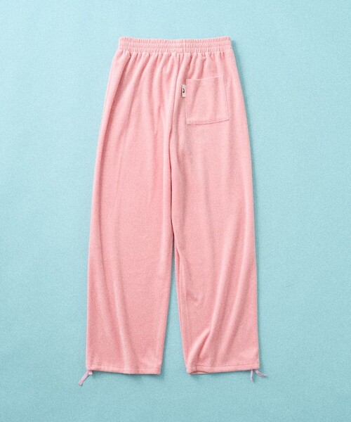 FREAK'S STORE（フリークスストア）の「COJI-COJI × SAUVENIR × FREAK'S STORE/コジコジ × サウベニア × フリークスストア 別注 オールナイトサウナ KANNAIGI/長袖館内着/フリースセットアップ/ナップサック付き（ルームウェア/パジャマ・メンズ・ブラック/ブルー/サーモンピンク・SMALL/MEDIUM/LARGE）」の19枚目の写真