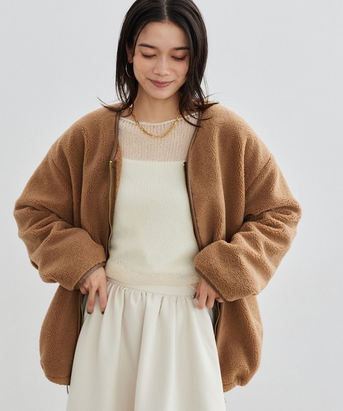 BARNYARDSTORM / ボアライトコート セール】BARNYARDSTORM / ボアライトコート【WEB限定】（ブルゾン