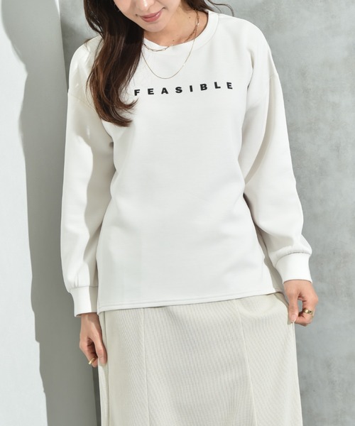 INTERPLANET(インタープラネット)の「ロゴダンボールプルオーバー(Tシャツ/カットソー・レディース・アイボリー/ブラック/グレイッシュベージュ・FREE)」の15枚目の写真