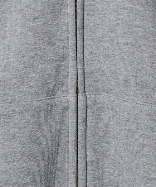 LOOPWHEELER(ループウィラー)の「<LOOPWHEELER x LOWERCASE for UNITED ARROWS>ジップ パーカー(パーカー・メンズ・グレー系/ワイン・L/XL/M/S)」の11枚目の写真
