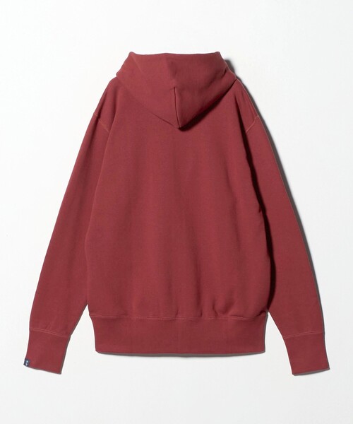 LOOPWHEELER(ループウィラー)の「<LOOPWHEELER x LOWERCASE for UNITED ARROWS>ジップ パーカー(パーカー・メンズ・グレー系/ワイン・L/XL/M/S)」の12枚目の写真