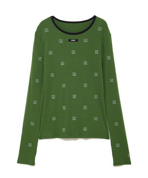 S Motif Jewelry Long T-shirt/SモチーフジュエリーロングTシャツ（T