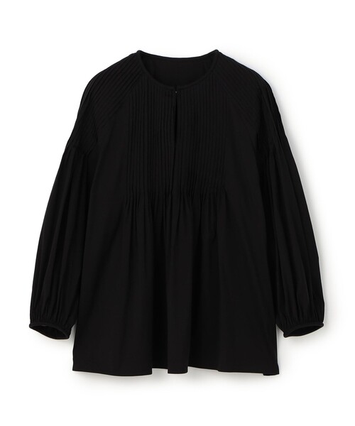 セール】ハイパワーストレッチブロード ピンタックブラウス（シャツ