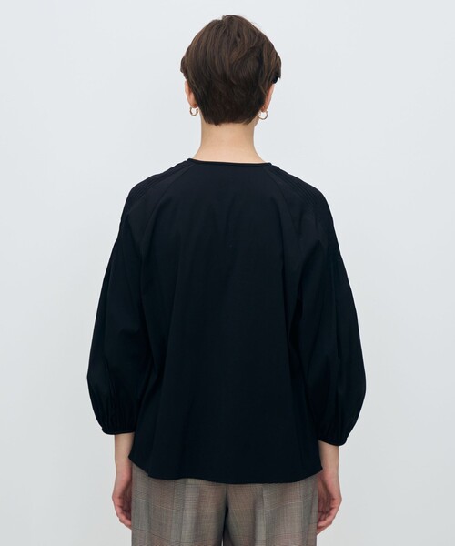 セール】ハイパワーストレッチブロード ピンタックブラウス（シャツ