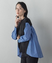 バックギャザー切り替えニット≪手洗い可能≫