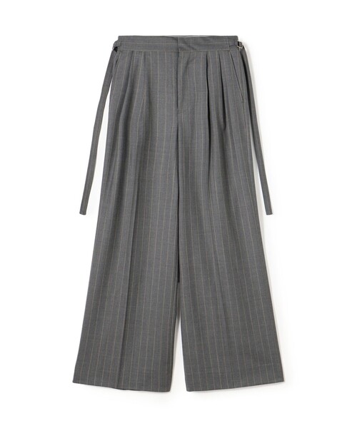 CANONICOウーステッドウール 2タックワイドパンツ（その他パンツ