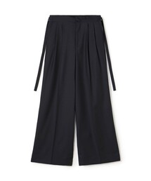 CANONICOウーステッドウール 2タックワイドパンツ