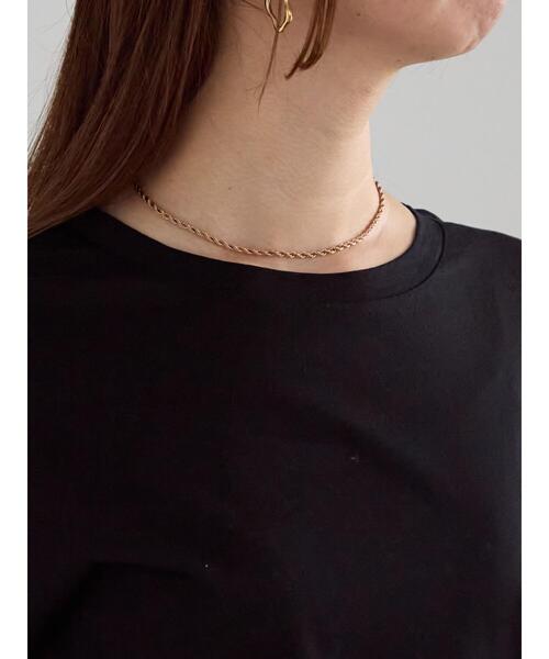 Te chichi（テチチ）の「シルケット天竺ロングスリーブTee（Tシャツ/カットソー・レディース・グレー/ブルー/オフホワイト/ブラック・F）」の6枚目の写真