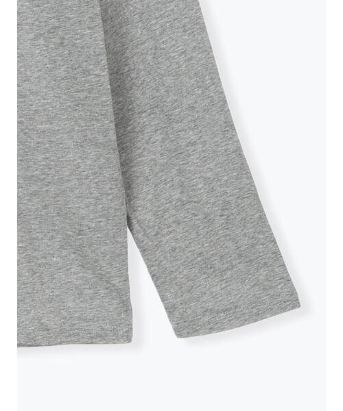 Te chichi（テチチ）の「シルケット天竺ロングスリーブTee（Tシャツ/カットソー・レディース・グレー/ブルー/オフホワイト/ブラック・F）」の15枚目の写真