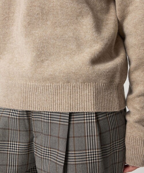 Steven Alan（スティーブンアラン）の「＜Steven Alan＞ウール カシミヤ ポロニット（ニット/セーター・レディース・ブラック/オフホワイト/ベージュ/コバルトブルー・FREE）」の17枚目の写真