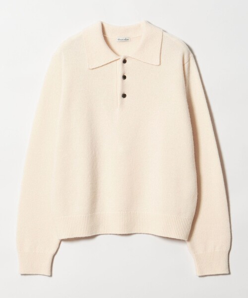 Steven Alan＞ウール カシミヤ ポロニット（ニット/セーター）｜Steven