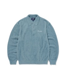 thisisneverthat | SCT-Logo Shaggy Knit Polo(ニット/セーター)