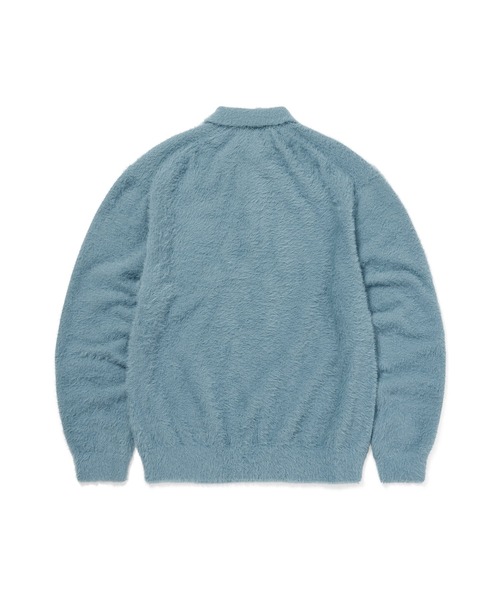 SCT-Logo Shaggy Knit Polo（ニット/セーター）｜thisisneverthat
