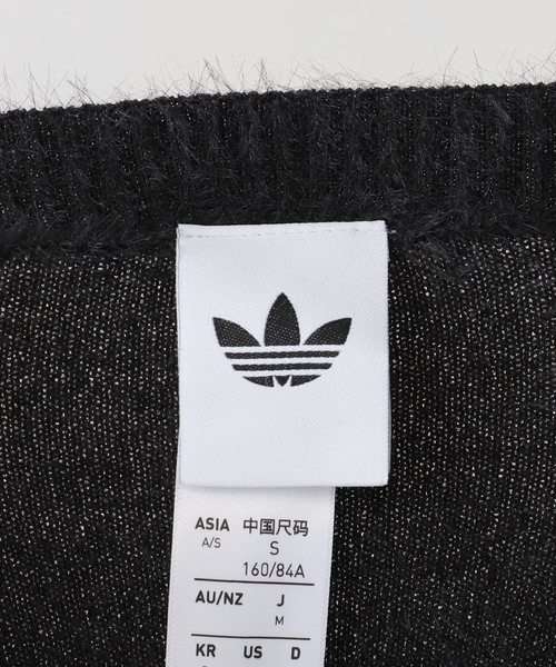 adidas(アディダス)の「adidas / アディダス HOLIDAY SWEATER(ニット/セーター・レディース・ブラック/ピンク・MEDIUM)」の12枚目の写真
