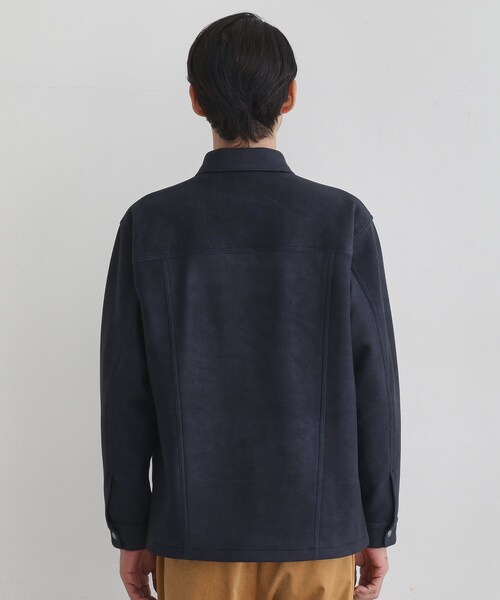 TAKEO KIKUCHI(タケオキクチ)の「【JUST ONE LAYER】ダウンファブリック ブルゾン(ブルゾン・メンズ・ネイビー/サンドベージュ・04/03/02)」の11枚目の写真