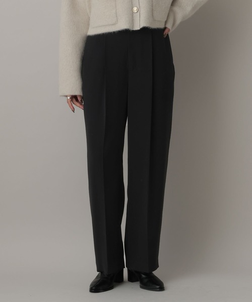 A part by（アパートバイ）の「サテンタックストレートパンツ（スラックス・レディース・ブラック/アイボリー/ブルー系その他3・SMALL/MEDIUM）」の19枚目の写真