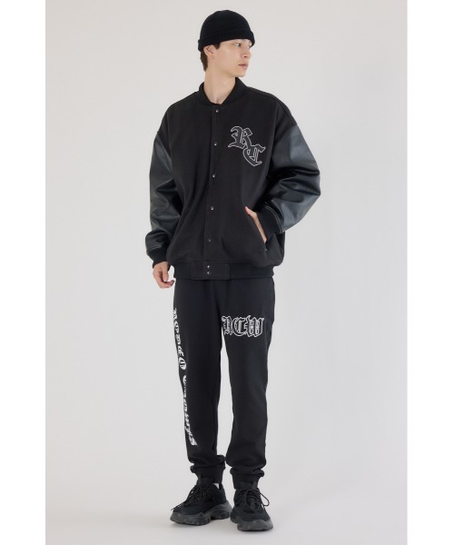 RODEO CROWNS WIDE BOWL(ロデオクラウンズワイドボウル)の「Blackletter スタジャン(スタジャン・メンズ・ブラック・LARGE/MEDIUM)」の6枚目の写真