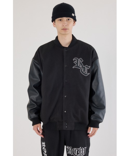 RODEO CROWNS WIDE BOWL(ロデオクラウンズワイドボウル)の「Blackletter スタジャン(スタジャン・メンズ・ブラック・LARGE/MEDIUM)」の9枚目の写真