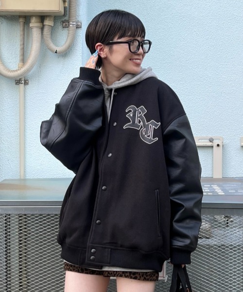 Blackletter スタジャン（スタジャン）｜RODEO CROWNS WIDE BOWL