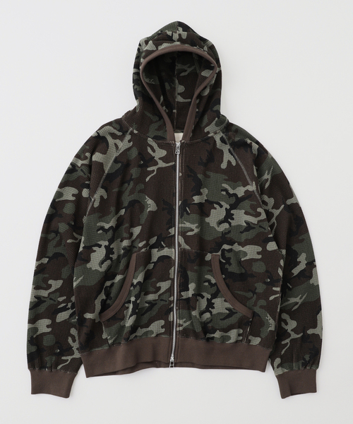 セール】refomed / リフォメッド FRESH MAN ZIP UP HOODIE CAMO