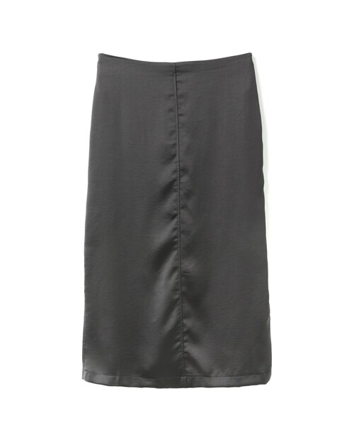 mizuiroind（ミズイロインド）の「mizuiro ind ペインタータイトスカート（スカート・レディース・グレー/ブラック/ベージュ/ブラウン・FREE）」の2枚目の写真