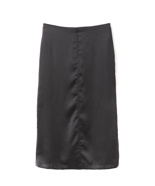 mizuiroind（ミズイロインド）の「mizuiro ind ペインタータイトスカート（スカート・レディース・グレー/ブラック/ベージュ/ブラウン・FREE）」の5枚目の写真