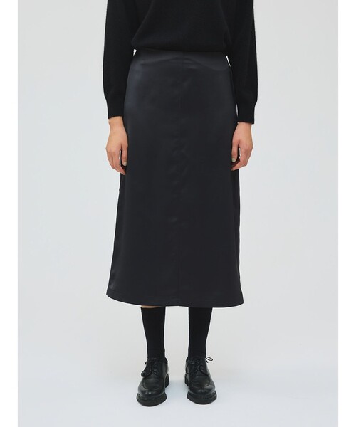 mizuiroind（ミズイロインド）の「mizuiro ind ペインタータイトスカート（スカート・レディース・グレー/ブラック/ベージュ/ブラウン・FREE）」の13枚目の写真