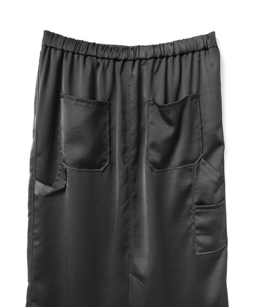 mizuiroind（ミズイロインド）の「mizuiro ind ペインタータイトスカート（スカート・レディース・グレー/ブラック/ベージュ/ブラウン・FREE）」の21枚目の写真