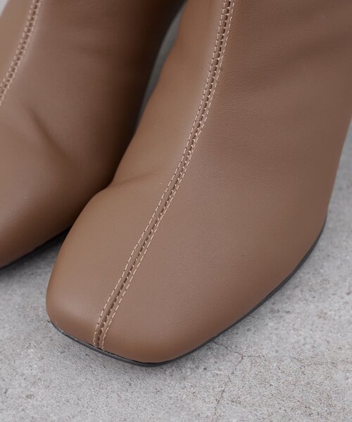 SHENERY（シーナリー）の「センターステッチレザーブーツ（ブーツ・レディース・ブラウン/ブラック・36/37/38）」の8枚目の写真