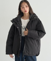 earth music&ecology | 【防風/2025AW】フーデットパファーコート(ダウンジャケット/コート)