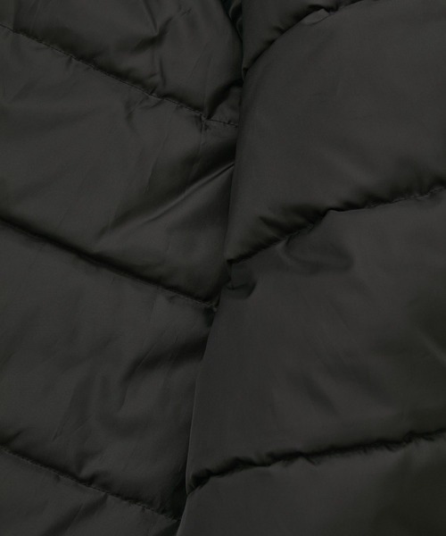 earth music&ecology（アースミュージックアンドエコロジー）の「【防風/2025AW】フーデットパファーコート（ダウンジャケット/コート・レディース・アイボリー/ブラック/ベージュ・L/M）」の21枚目の写真