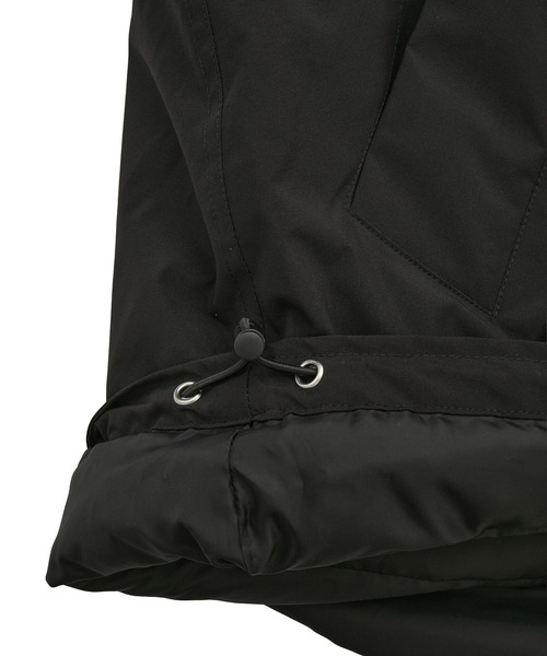 earth music&ecology（アースミュージックアンドエコロジー）の「【防風/2025AW】フーデットパファーコート（ダウンジャケット/コート・レディース・アイボリー/ブラック/ベージュ・L/M）」の20枚目の写真