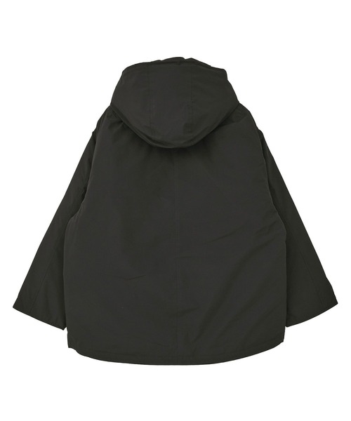 earth music&ecology（アースミュージックアンドエコロジー）の「【防風/2025AW】フーデットパファーコート（ダウンジャケット/コート・レディース・アイボリー/ブラック/ベージュ・L/M）」の14枚目の写真