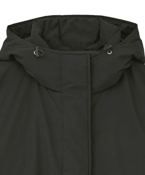 earth music&ecology（アースミュージックアンドエコロジー）の「【防風/2025AW】フーデットパファーコート（ダウンジャケット/コート・レディース・アイボリー/ブラック/ベージュ・L/M）」の13枚目の写真