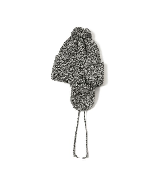 HIGHLAND 2000(ハイランドトゥーサウザンド)の「HIGHLAND 2000 / BOB CAP(ニットキャップ/ビーニー・レディース・ライトグレー/ブラック系その他4/ダークブラウン・ONE SIZE)」の2枚目の写真