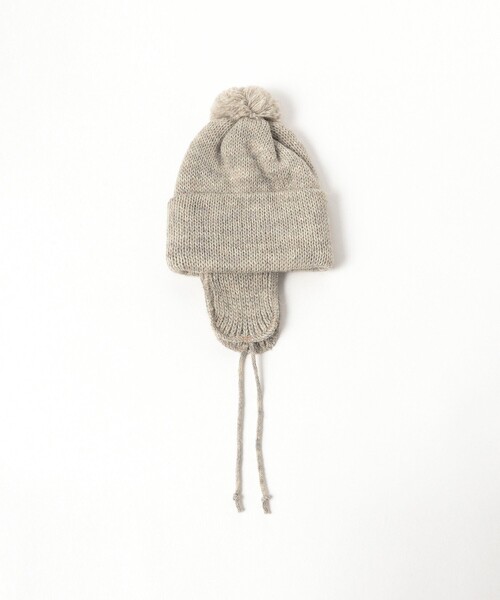 HIGHLAND 2000(ハイランドトゥーサウザンド)の「HIGHLAND 2000 / BOB CAP(ニットキャップ/ビーニー・レディース・ライトグレー/ブラック系その他4/ダークブラウン・ONE SIZE)」の4枚目の写真