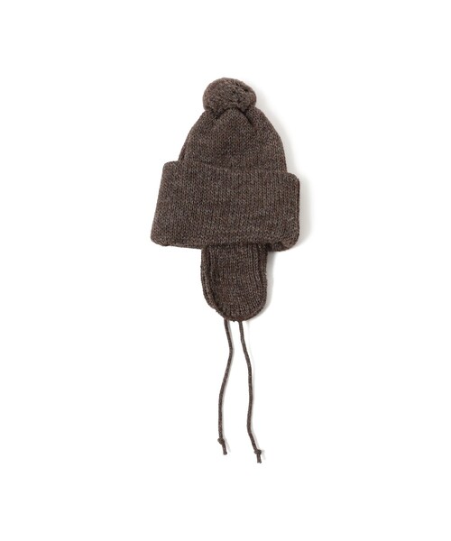 HIGHLAND 2000(ハイランドトゥーサウザンド)の「HIGHLAND 2000 / BOB CAP(ニットキャップ/ビーニー・レディース・ライトグレー/ブラック系その他4/ダークブラウン・ONE SIZE)」の8枚目の写真