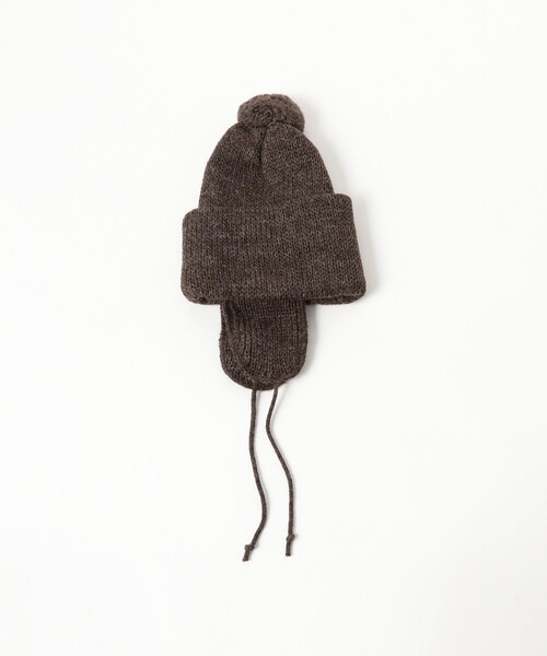 HIGHLAND 2000(ハイランドトゥーサウザンド)の「HIGHLAND 2000 / BOB CAP(ニットキャップ/ビーニー・レディース・ライトグレー/ブラック系その他4/ダークブラウン・ONE SIZE)」の9枚目の写真