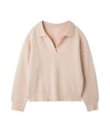 FRAY I.D（フレイアイディー）の「ラクーンダブルフェイスポロカラー