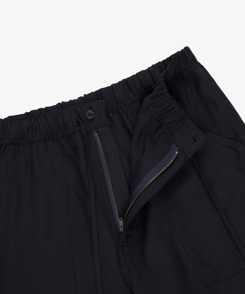 Easy Fatigue Pants/ Navy Rayon Gabardine/ Made in Japan（その他
