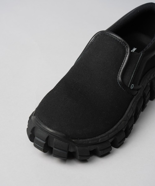 MAISON SPECIAL（メゾンスペシャル）の「《UNISEX》【SPECIAL SHOES FACTORY COLLABORATION】Rattling Sole Slip-on/ラトリングソールスリッポン【MAISON SPECIAL/メゾンスペシャル】（スニーカー・メンズ・マルチ/ブラック・28.5/25.5/26.5/27.5）」の5枚目の写真