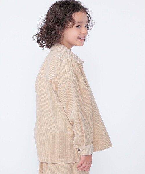 SHIPS（シップス）の「SHIPS KIDS:100～130m /コーデュロイ シャツ アウター（シャツ/ブラウス・キッズ・アイボリー・100/130/120/110）」の15枚目の写真