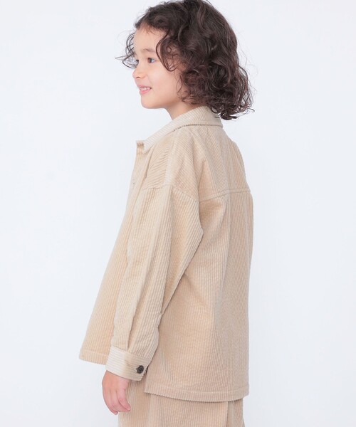 SHIPS（シップス）の「SHIPS KIDS:100～130m /コーデュロイ シャツ アウター（シャツ/ブラウス・キッズ・アイボリー・100/130/120/110）」の14枚目の写真