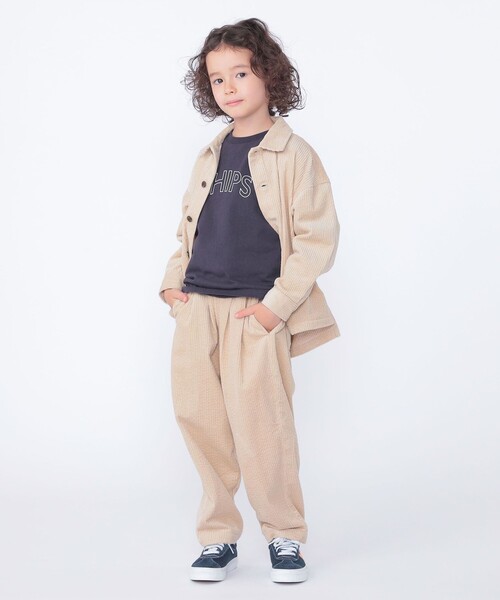 SHIPS（シップス）の「SHIPS KIDS:100～130m /コーデュロイ シャツ アウター（シャツ/ブラウス・キッズ・アイボリー・100/130/120/110）」の13枚目の写真