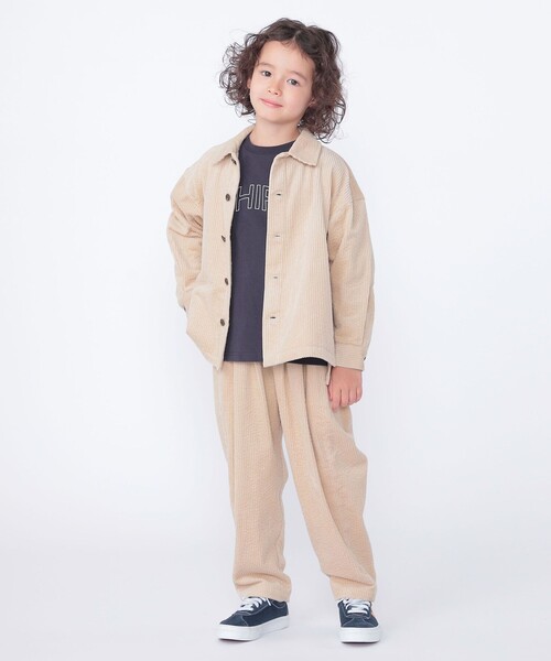 SHIPS（シップス）の「SHIPS KIDS:100～130m /コーデュロイ シャツ アウター（シャツ/ブラウス・キッズ・アイボリー・100/130/120/110）」の12枚目の写真