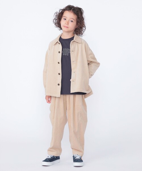 SHIPS（シップス）の「SHIPS KIDS:100～130m /コーデュロイ シャツ アウター（シャツ/ブラウス・キッズ・アイボリー・100/130/120/110）」の11枚目の写真
